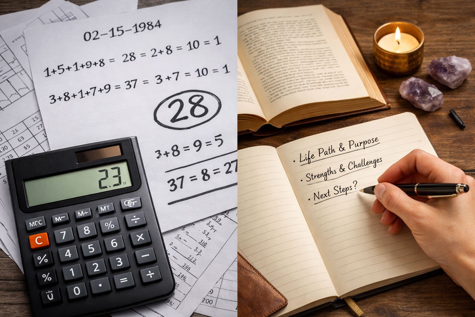 מהי נומרולוגיה מקצועית ומה ההבדל בין חישוב לקריאה?