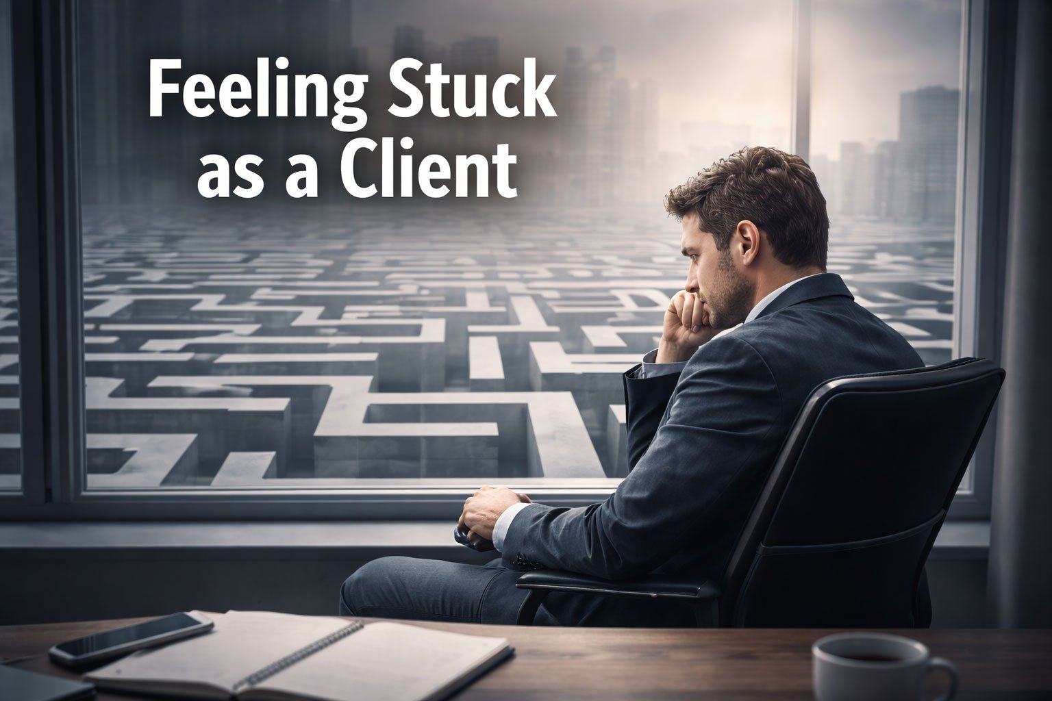 קריאה מלאה לדוגמה: לקוח שמרגיש תקוע