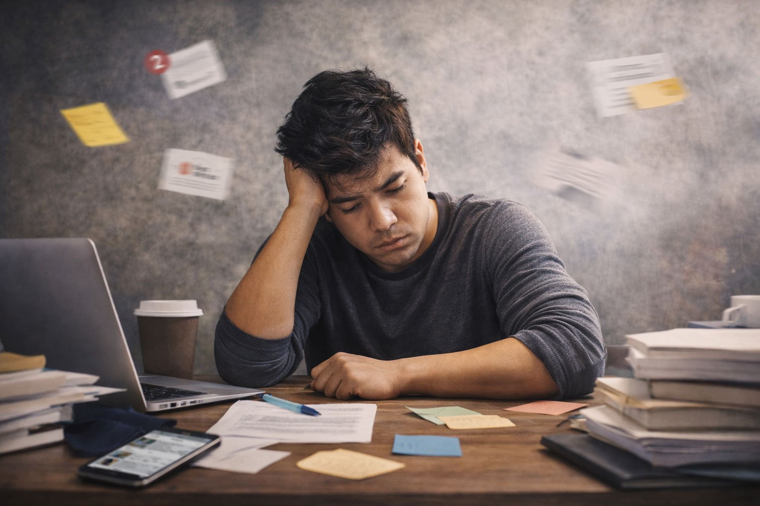 קריאה מלאה לדוגמה: פיזור, דחיינות וקושי להתמיד