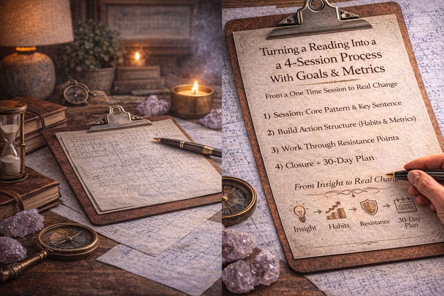 איך להפוך קריאה לתהליך של 4 פגישות עם מטרות ומדדים: ממפגש חד-פעמי לתהליך שמייצר שינוי