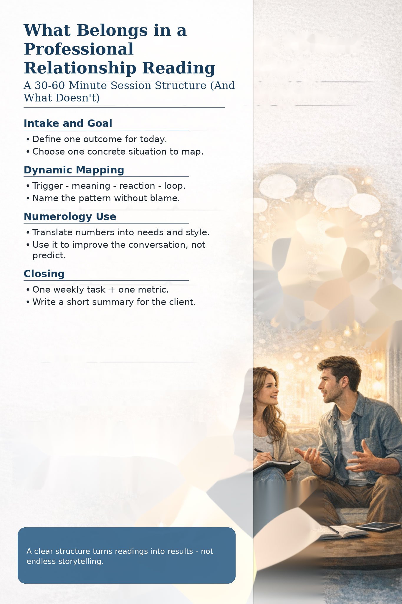 מה נכנס לקריאה זוגית מקצועית ומה לא