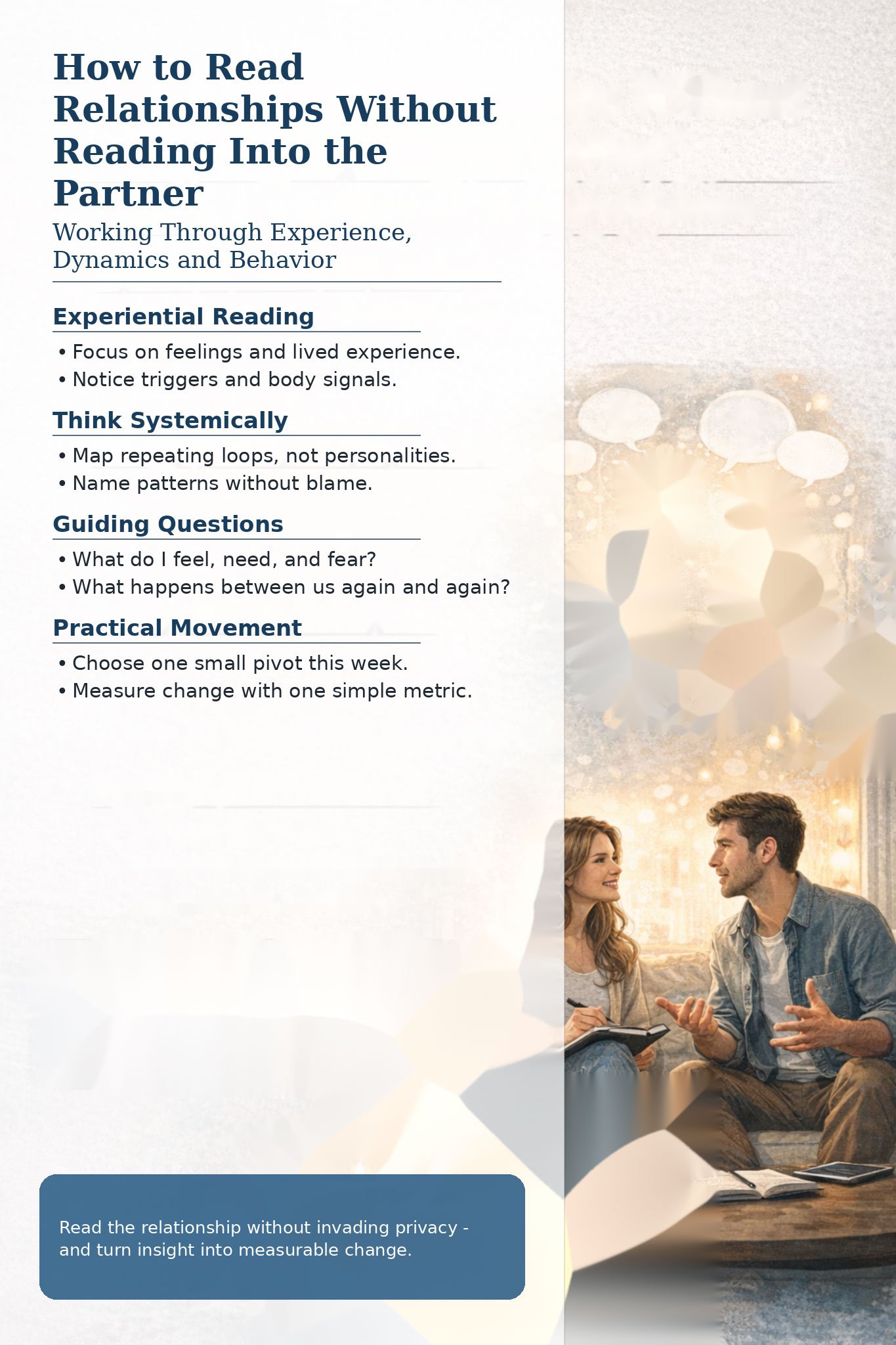 קצב בקשר: מי מתקדם מהר ומי נלחץ - איך לנהל פערי קצב