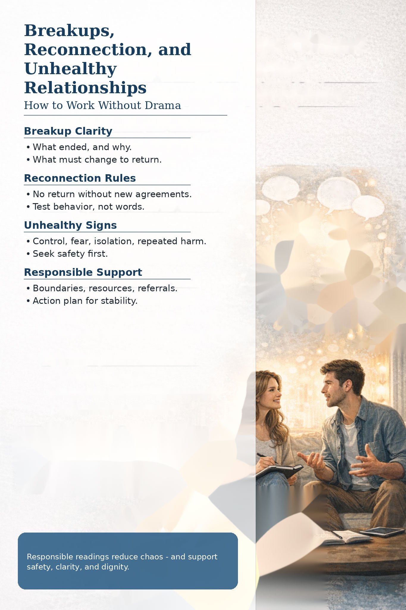 מעבר לגור יחד / נישואין / ילדים: איך לעבוד עם תקופת החלטה