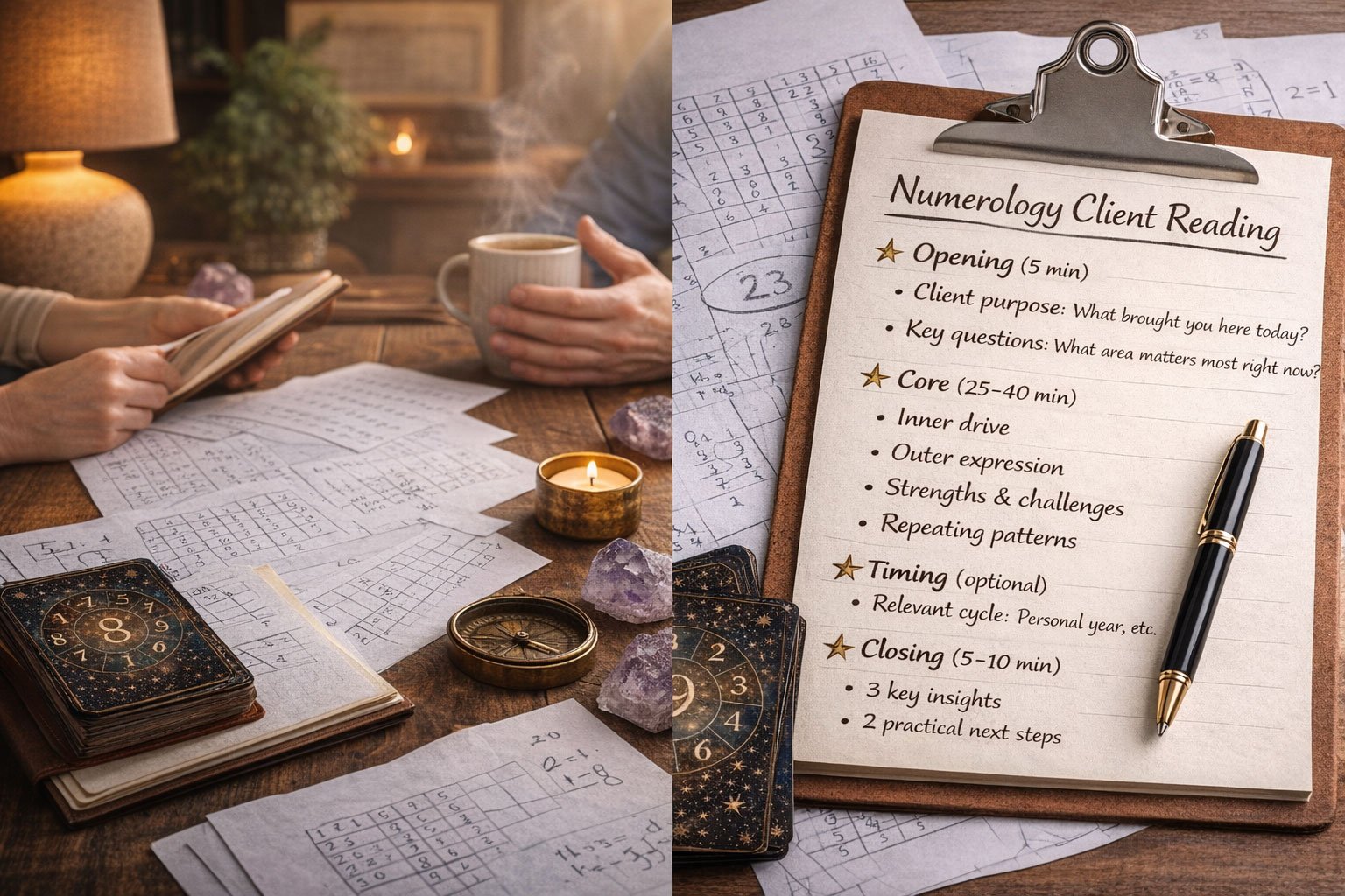 איך לבנות קריאה מלאה ללקוח: מבנה עבודה של 30-60 דקות (עם דוגמאות)