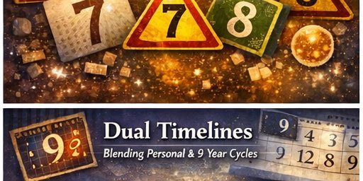 ציר זמן כפול: איך משלבים שנה אישית עם מחזור 9 שנים ועם פסגות ואתגרים