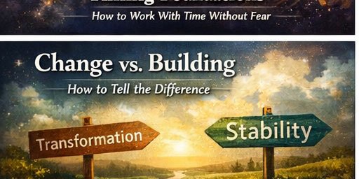 איך לזהות תקופות שינוי מול תקופות בנייה