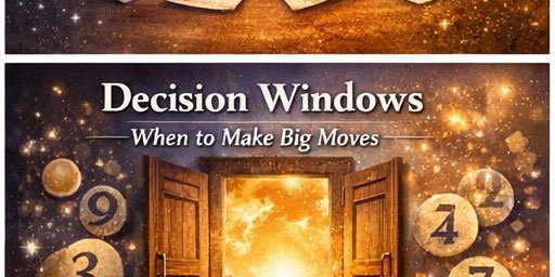 "חלונות החלטה": מתי מתאים לעשות צעדים גדולים