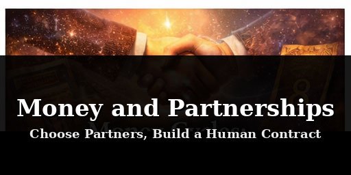 כסף ושותפויות: איך לבחור שותפים ולבנות “חוזה אנושי”