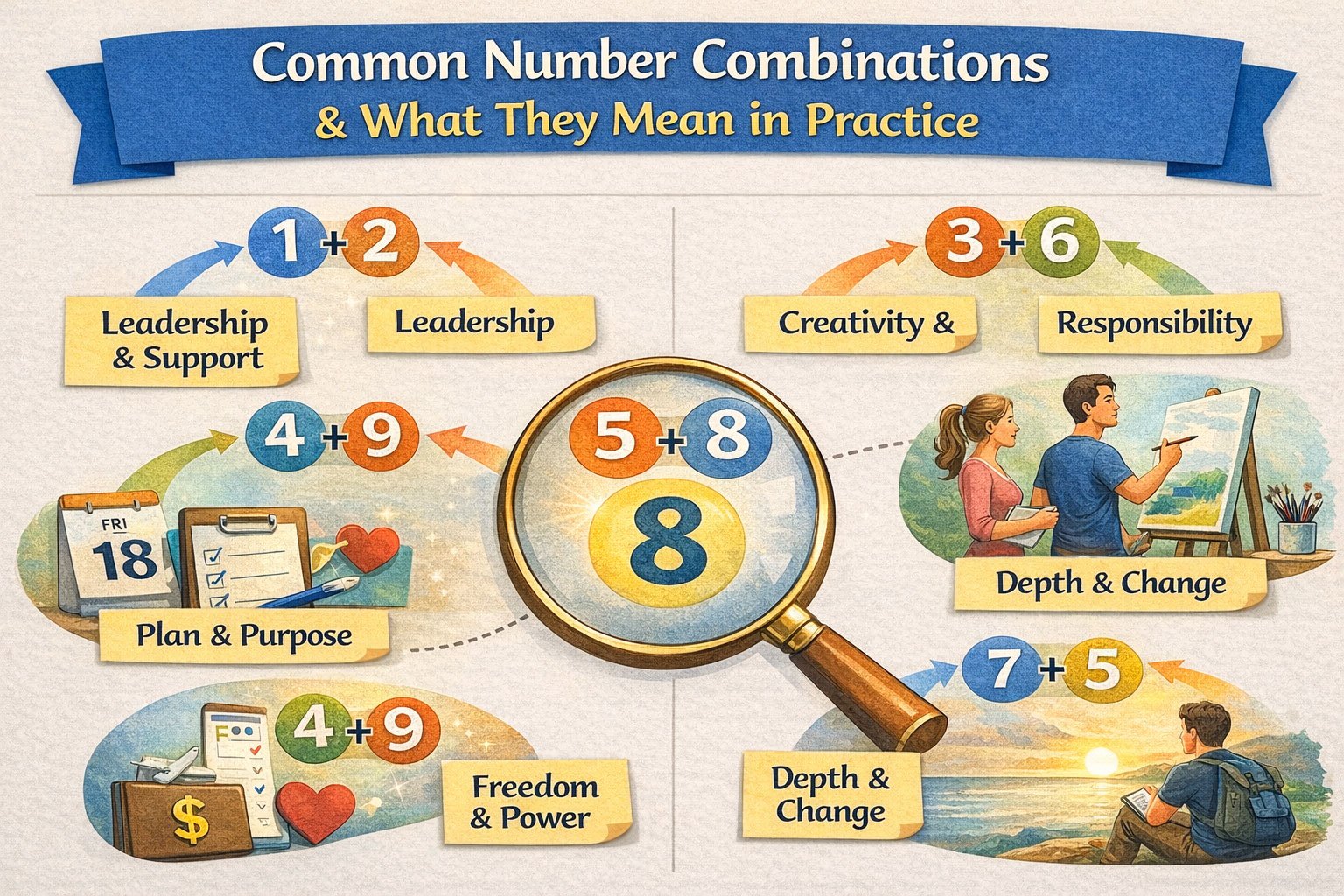 שילובים נפוצים והמשמעות שלהם בפרקטיקה