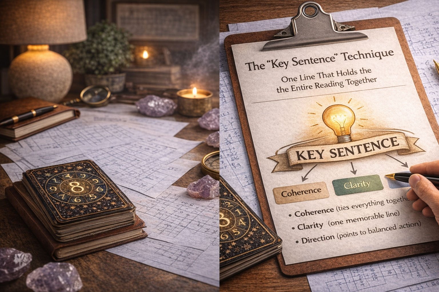 משפט מפתח לקריאה: איך ליצור משפט אחד שמחבר את כל המפה (ושהלקוח זוכר)